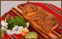 Козунак с кайсия